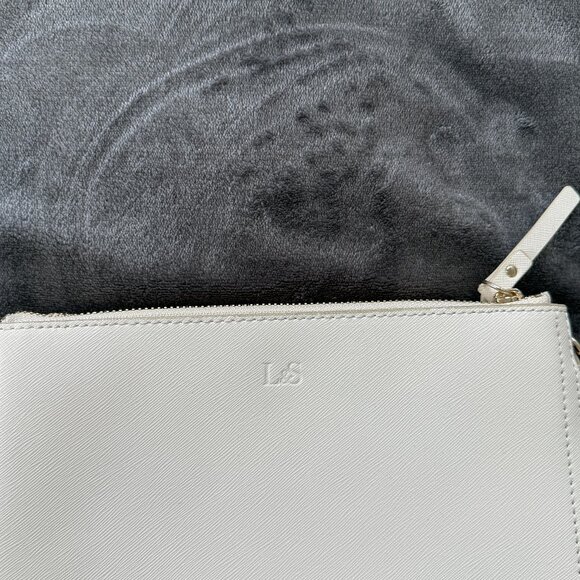 LO & SONS Pearl Crossbody Bag in Ivory - Picture 8 of 16